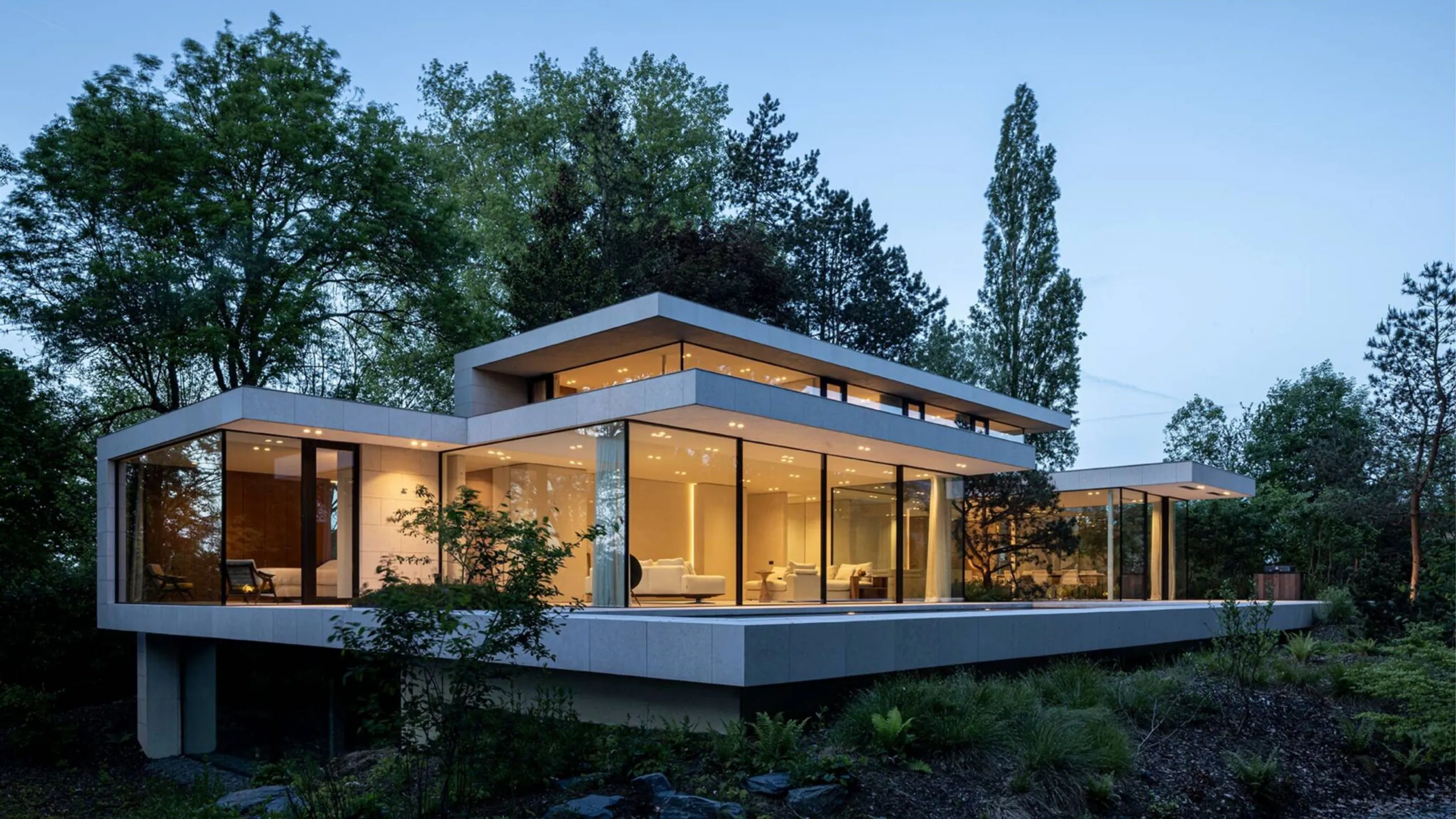 House P architectural view 3