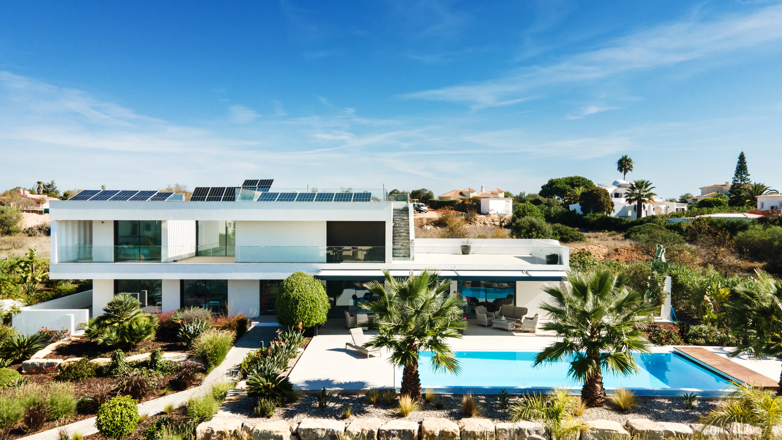 Luxury Villa exterior view